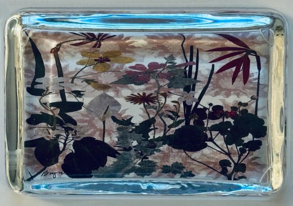 Pink Mystical Garden Paperweight